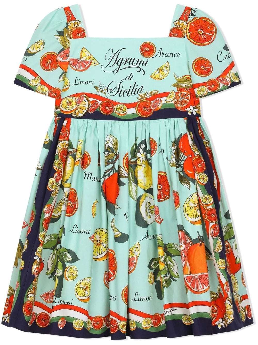 Dolce Gabbana Sicilia Print Dress RRP 425 The Little